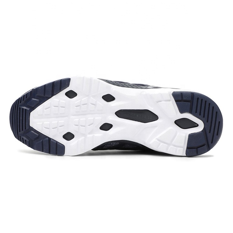 Male MD Grey OEM ODM Service Top Level Breathable Brand Sport Shoes Knit Casual Sport Shoes Sneakers China